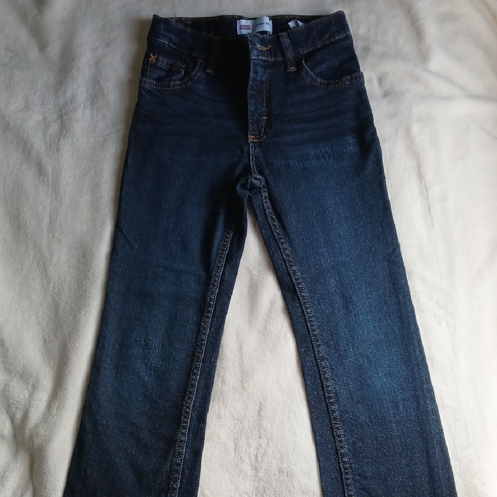 3 Pairs Blue Denim Jeans with  Stitching - Picture 2 of 12